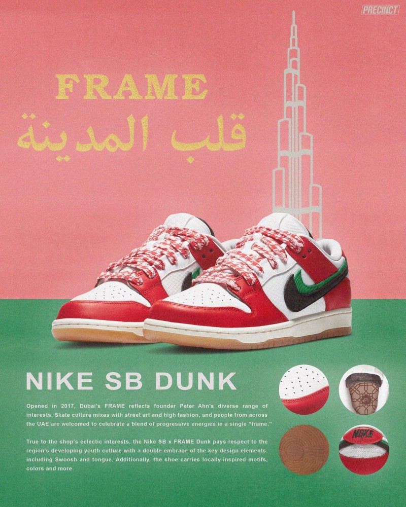 Nike Sb Dunk Low Pro Habibi Frame