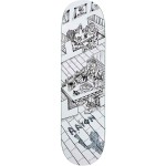 Polar Aaron Herrington Diner 8375 Skateboard Deck White B