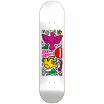 Almost Skateistan Sky Doodle White Skateboard Deck 768x