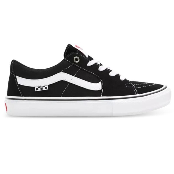 Vans Skate Sk8 Low Shoes - Black/White | Precinct Skate Shop