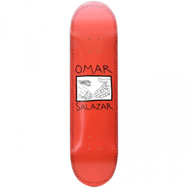 Omar Snake Shake Red Skateboard Deck 8 25 P53505 126616 Image