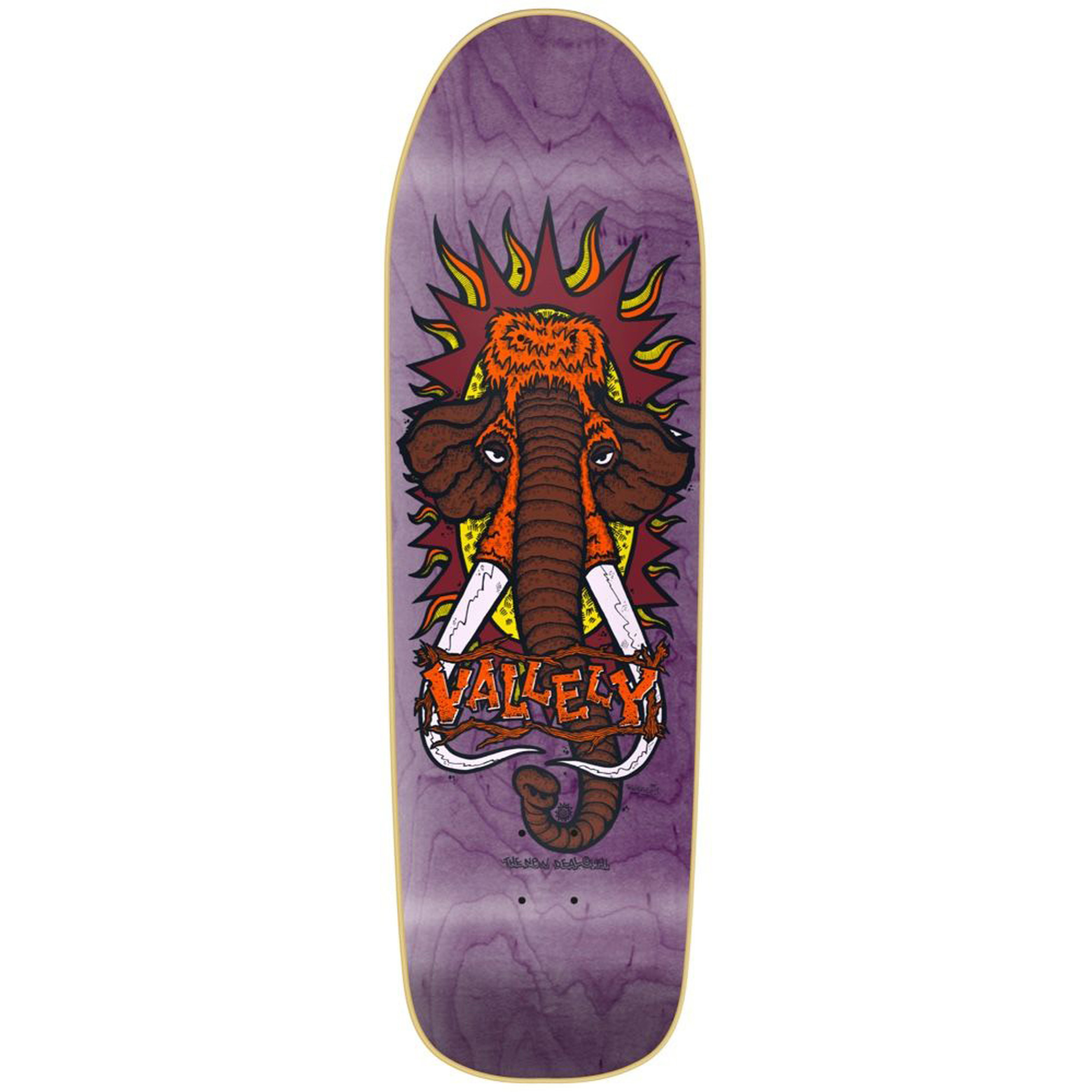 New Deal - Mike Vallely Mammoth Deck - Purple Stain