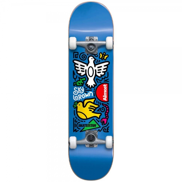 Almost Skateistan Sky Doodle Complete Skateboard