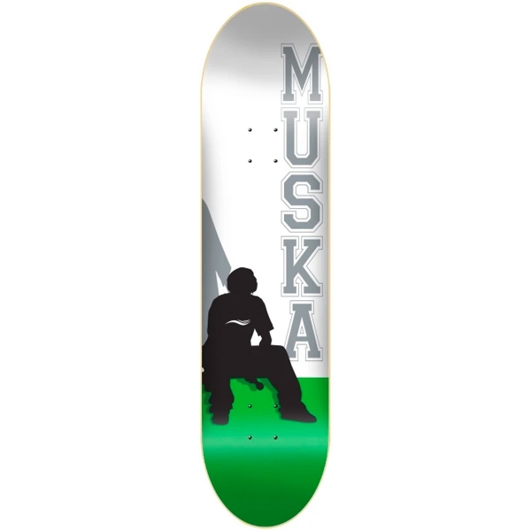 Shortys Chad Muska Silhouette 8.25 22 Skateboard Deck