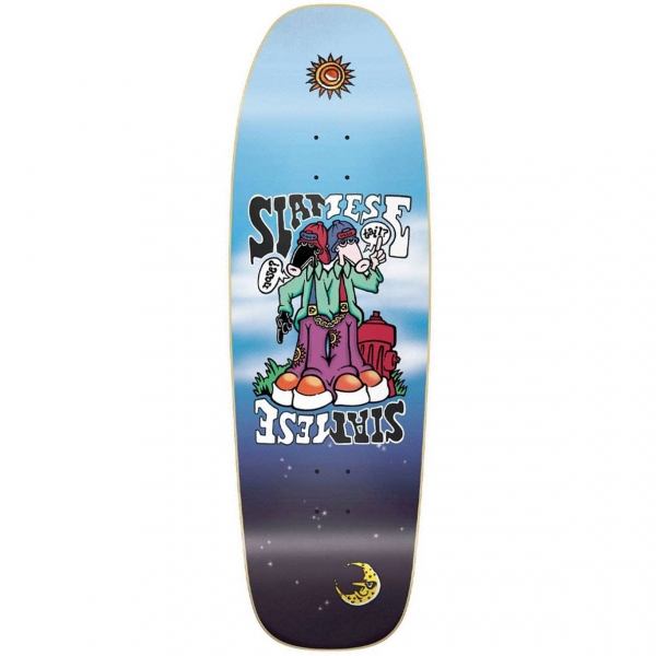 Siamese Invader Slick Skateboard Deck 9 375 P55737 130357 Image