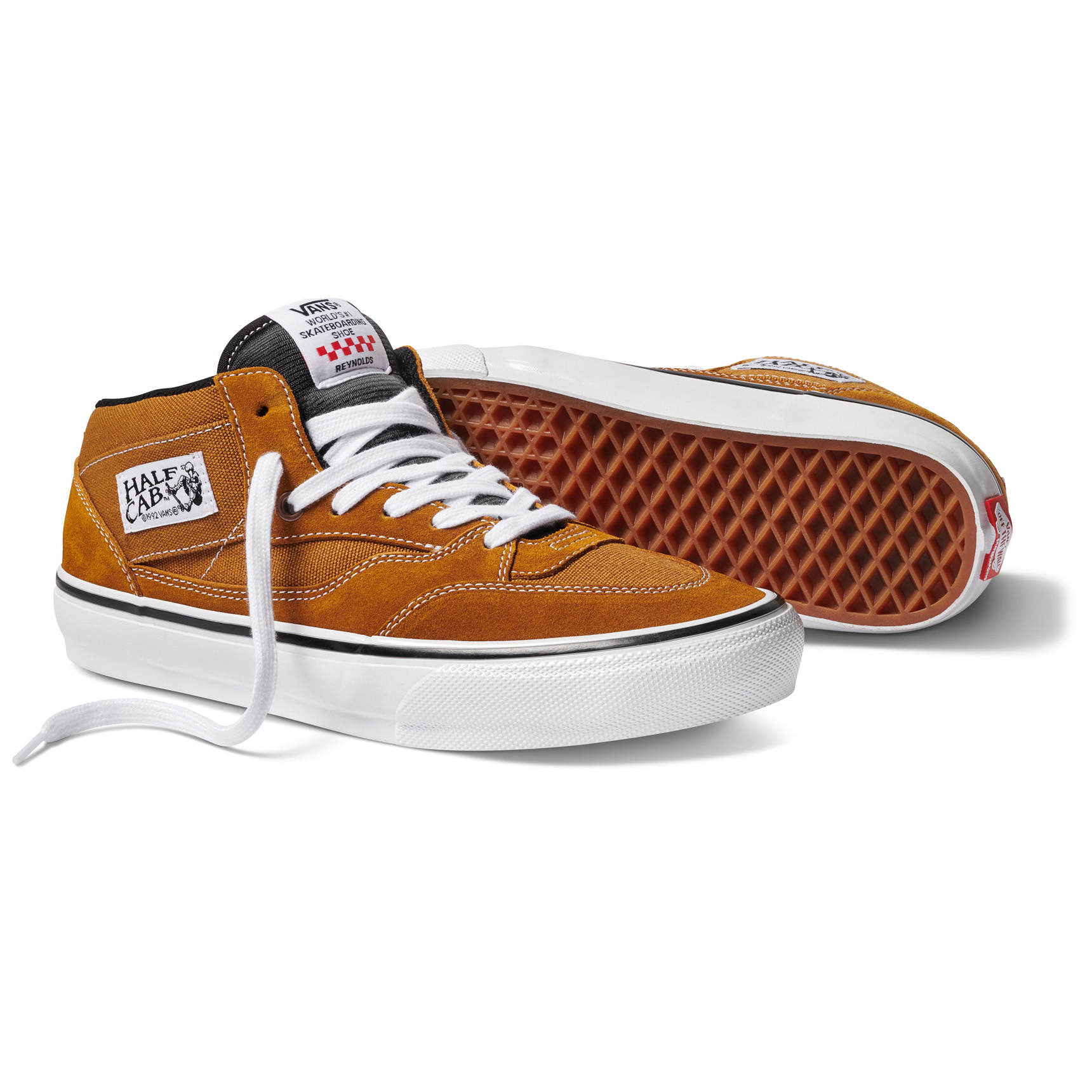 Vans Reynolds Half Cab 92' Shoes - Golden Brown | Precinct Skate Shop