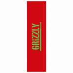 Grizzly Stamp Griptape - Red/Green