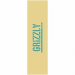 Grizzly Stamp Griptape - Cream/Blue