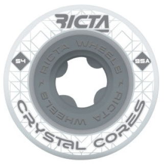 Crystal Core 95a Wheels - Clear Grey