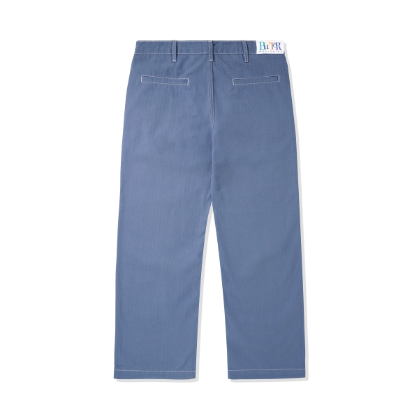 Herringbone Pants Blue 2