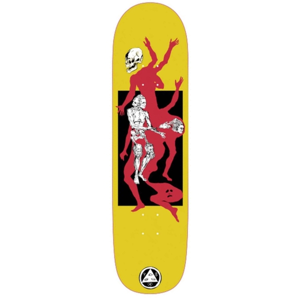 The Magician On Big Bunyip Yellow Skateboard Deck 8 5 P56050 130897 Image