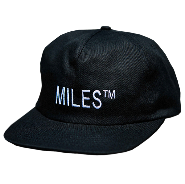 Miles - Logo Cap - Black