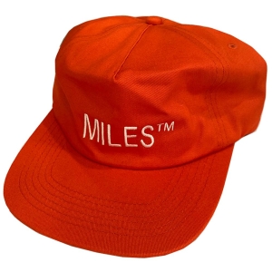 Miles - Logo Cap - Orange