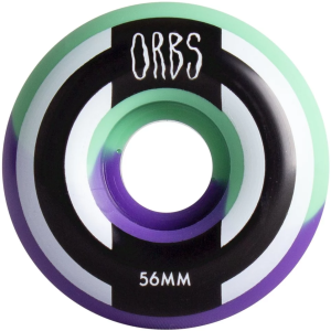 Orbs Apparitions Skateboard Wheels Mint Lavender Split 99a