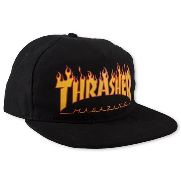 Black Flame Logo Hat 2 650px