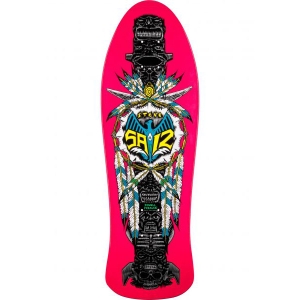 Powell Peralta Skateboard Decks Steve Saiz Totem Pink Vorderansicht 0119744 600x600