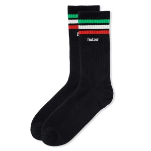 Stripe Socks Black