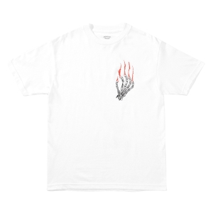 Hand Ripper Tee Wht Front