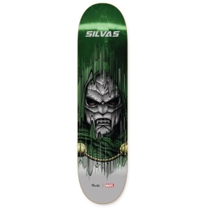 Primitive X Marvel Doctor Doom Skateboard Deck Silvas 1main Ir Ps20w0118