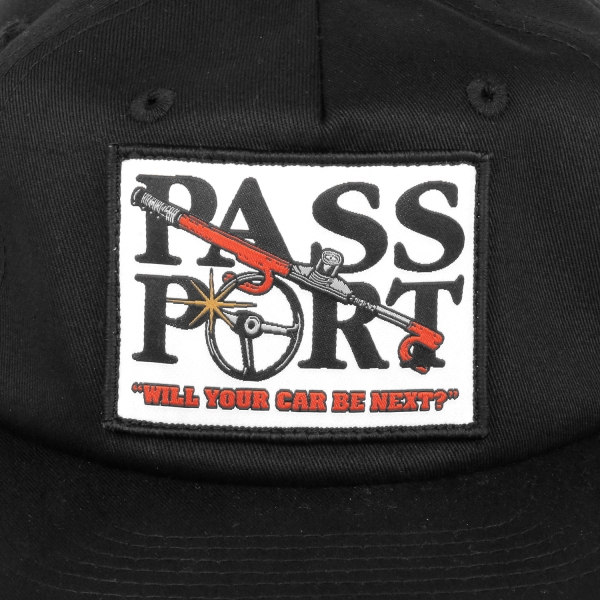 Pass Port - Lock-Up 5 Panel Cap - Black2