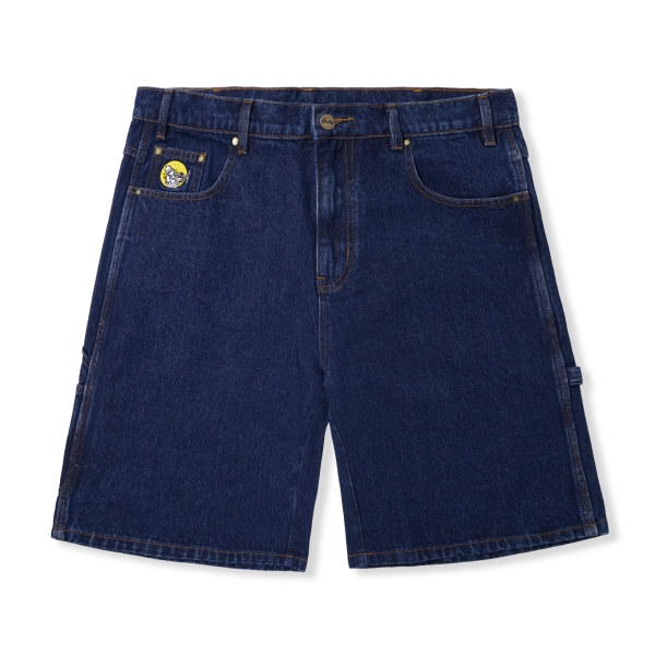 Brass Worker Denim Shorts Dark Indigo 1