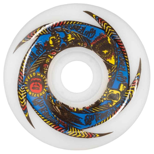 Oj Teamrider Wheels White 61mm 97a 4