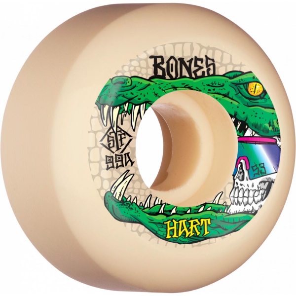 Bones Hart Gator Skull 53mm Skateboard Wheels 1024x1024