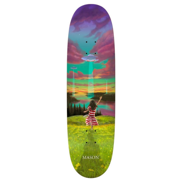 Real Silva Visitors Slick Skateboard Deck