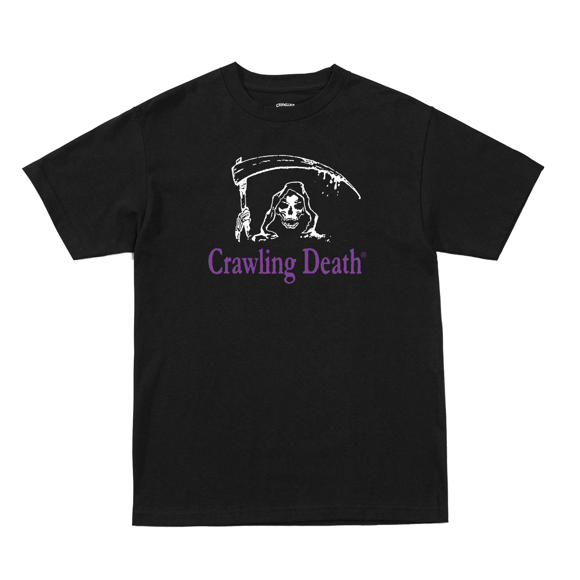 Crawling Death - Reaper Logo Tee - Black