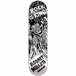 Almost Mullen King Black Skateboard Deck Grande