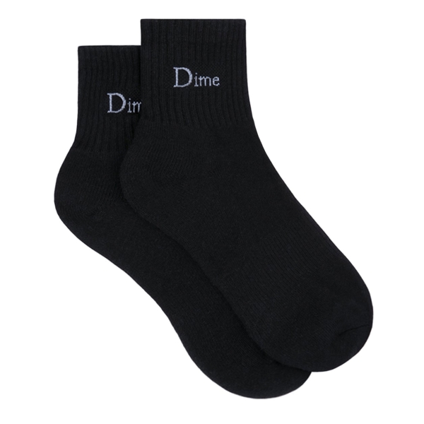 Dime Socks Black