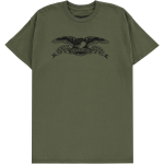 Anti Hero Basic Eagle T Shirt Military Green Black