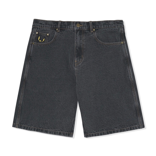 Butter Goods - Spinner Denim Shorts - Faded Black