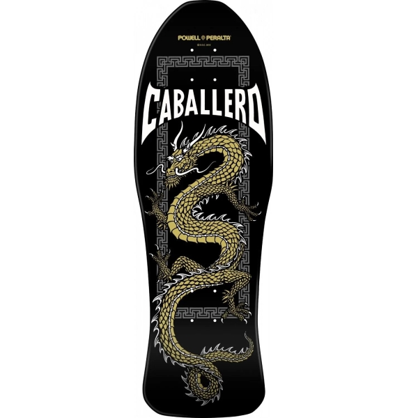 Powell Peralta - Steve Caballero Chinese Dragon Reissue Deck - Black