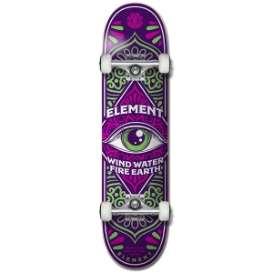 An ELEMENT staple with a bold new twist, the Element - Third Eye Complete Skateboard features our immediately recognizable branding backed by our fresh seasonal colorway. Designed and developed with our decades of technical expertise, this complete set-up delivers a reliably smooth ride for skaters of many skill sets, from new to aspirational. Comes in two sizes and with all the hardware you’d expect from a standard complete.