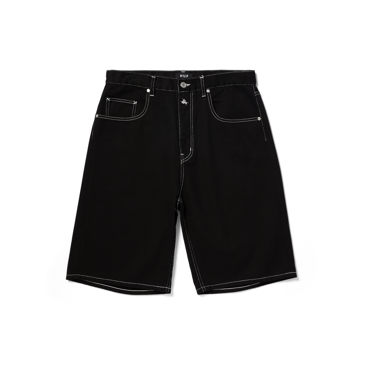 Huf - Bayview Shorts - Black | Precinct Skate Shop Online Australia