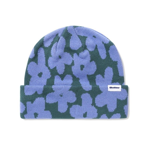 Floral Beanie - Sage