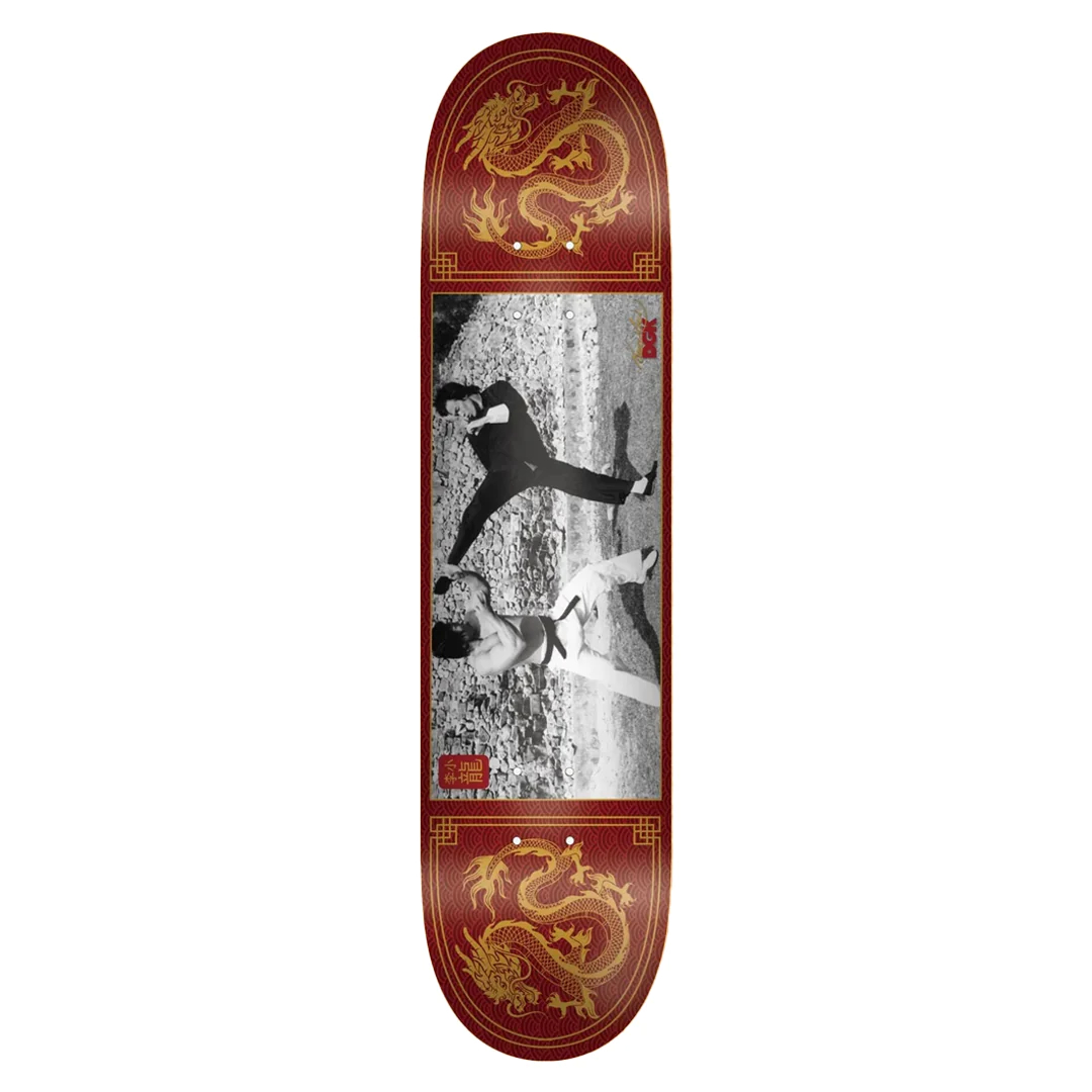 DGK - Double Dragon Deck - Burgundy