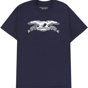 Anti Hero Basic Eagle T Shirt Sport Dark Navy White