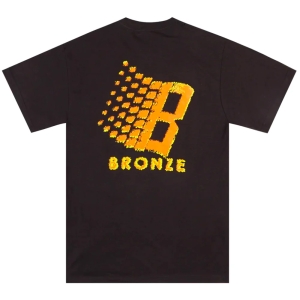 Bronze 56k B Logo Tee Black Back